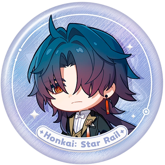 Значок miHoYo Honkai Blade Nameless Guest's Medal Series (6942421145325)