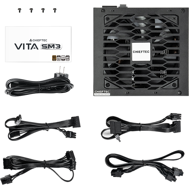Блок питания 850W Chieftec Vita SM3 (BPX-850-C) - фото 8