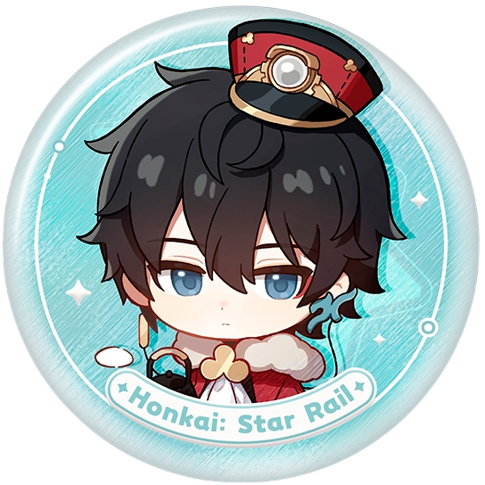 Значок miHoYo Honkai Danheng Nameless Guest's Medal Series (6942421145257)
