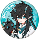 Значок miHoYo Honkai Danheng Tiny cat series Imbibitor Lunae (6942421142157)