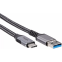 Кабель USB - USB Type-C, 3м, VCOM CU401M-3M