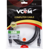 Кабель USB - USB Type-C, 3м, VCOM CU401M-3M