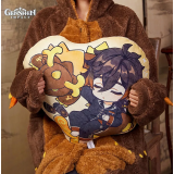 Подушка miHoYo Genshin Impact Zhongli Impression Chibi Shaped Pillow (6942421150787)