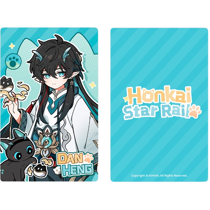 Карточка коллекционная miHoYo Honkai Danheng Little Cat Series Imbibitor Lunae (6942421142331)