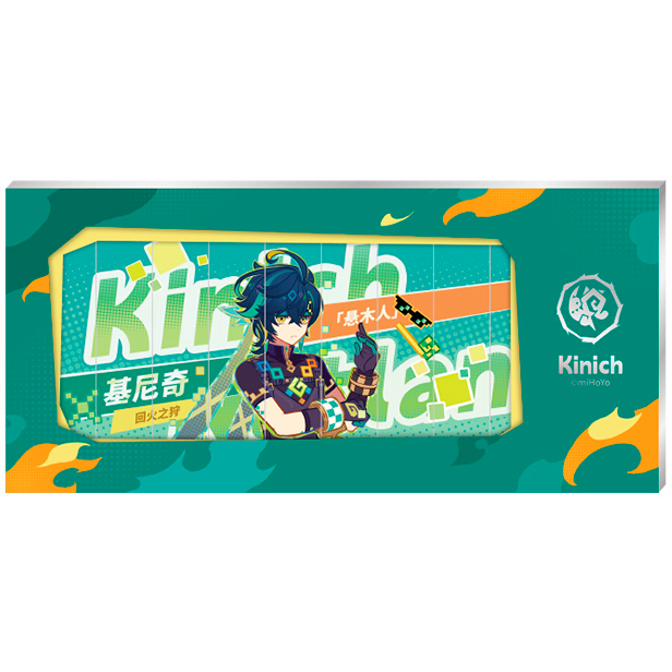Памятный билет miHoYo Genshin Impact Kinich Departure! Land of Pyro Pull Tab Ticket (6942421157731)