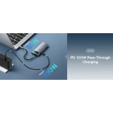 Док-станция Baseus Joystar 7 in 1 USB-C Hub (B00030708811-00)