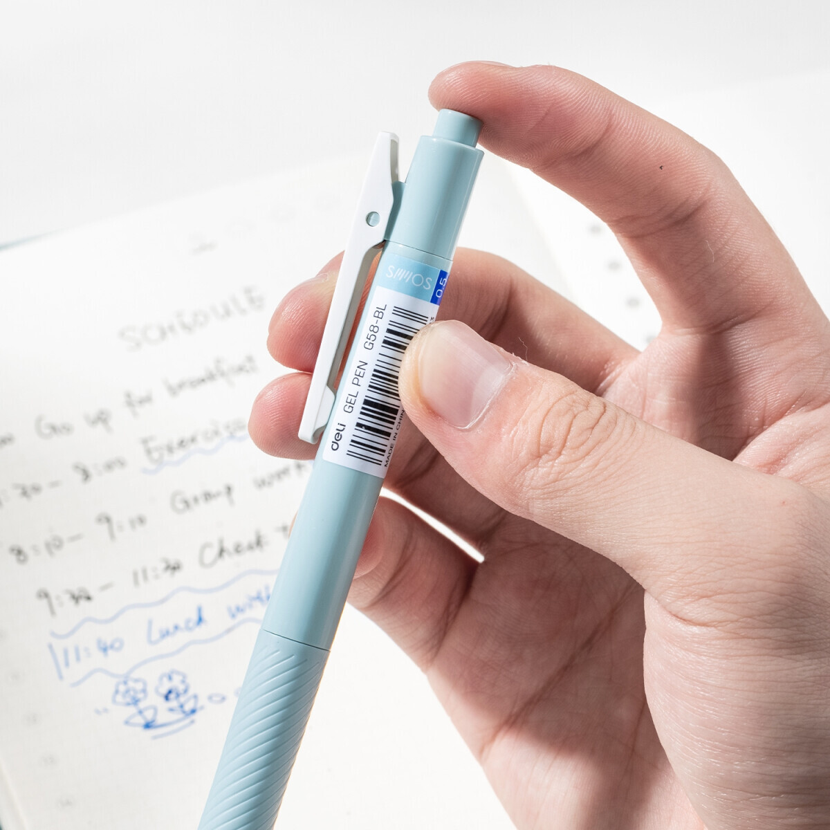 Набор ручек Deli EG58-BL-P - фото 6