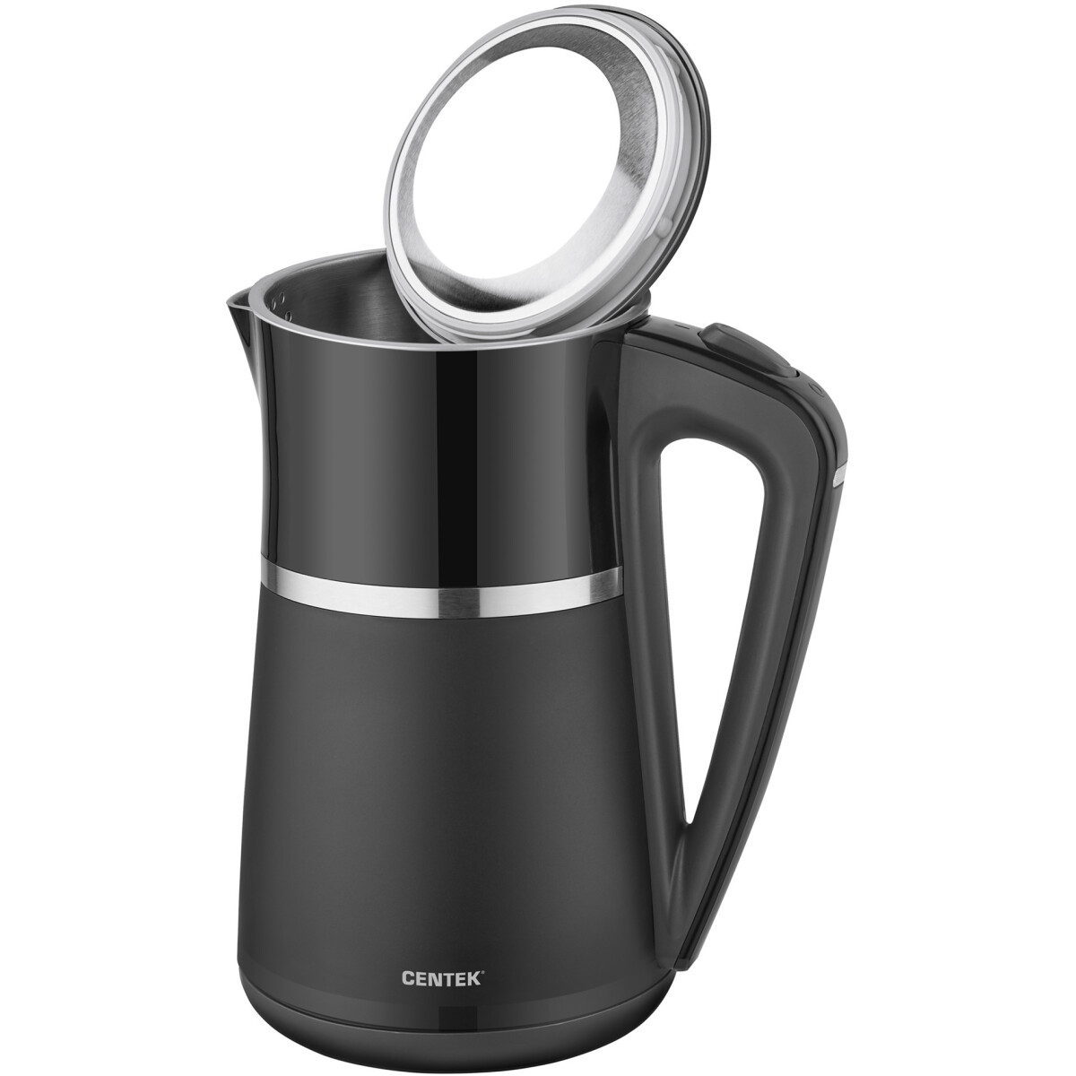 Чайник CENTEK CT-0028 Black - фото 2