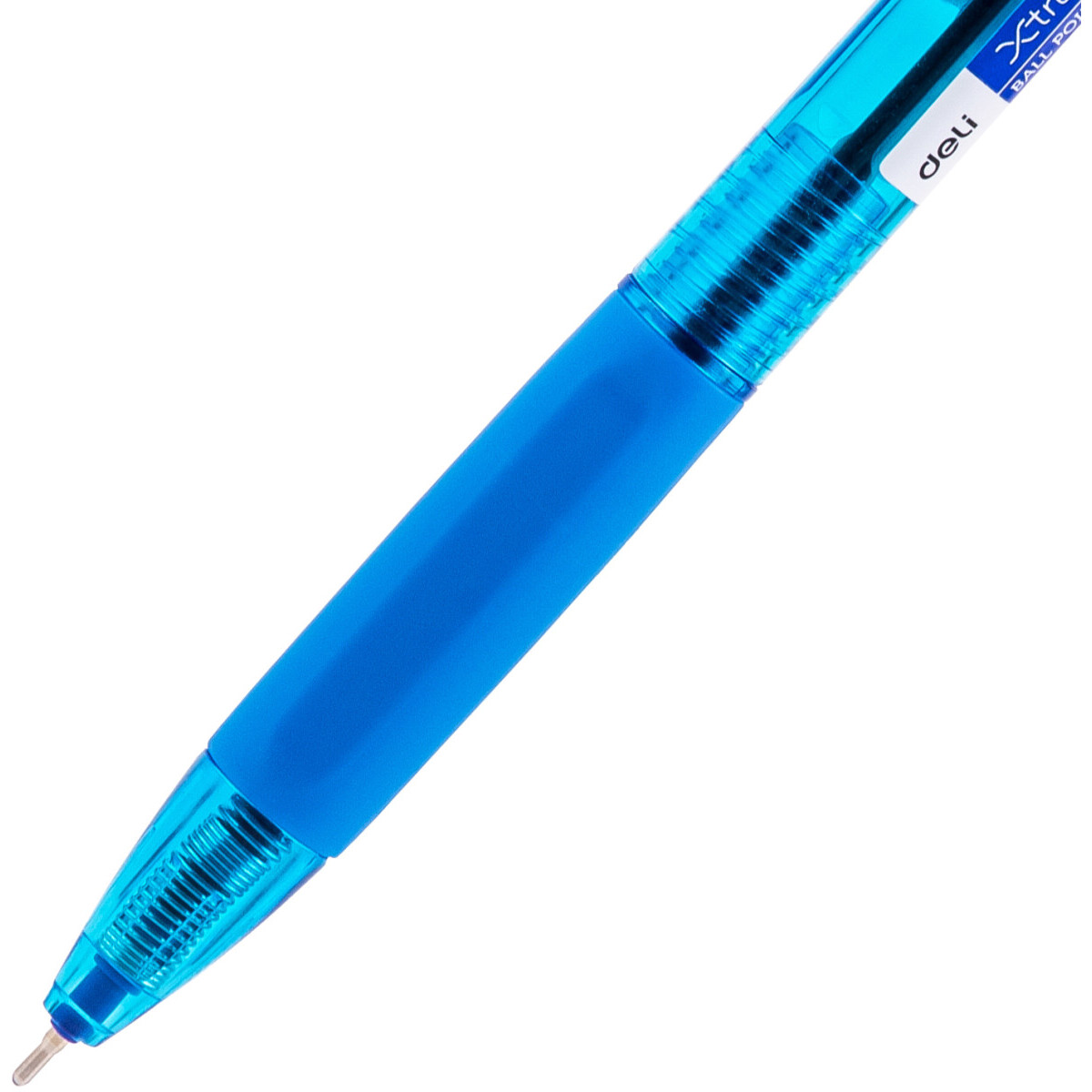 Ручка шариковая Deli EQ21-BL - фото 3