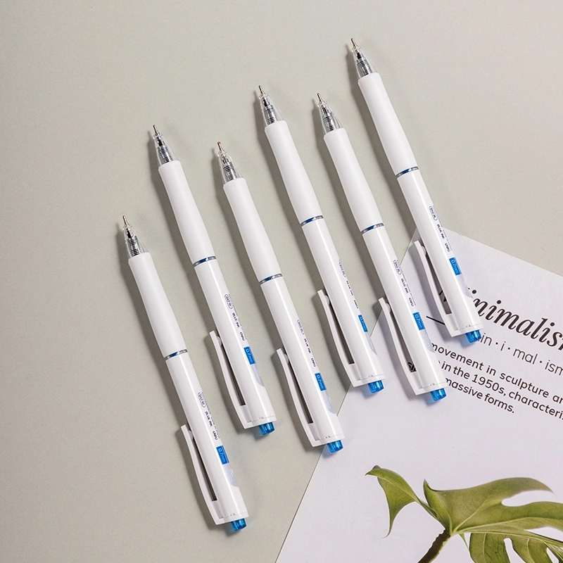 Ручка шариковая Deli EQ42-BL - фото 3