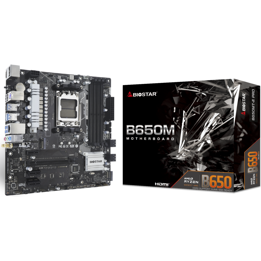 Материнская плата Biostar B650MT-E Pro - фото 4