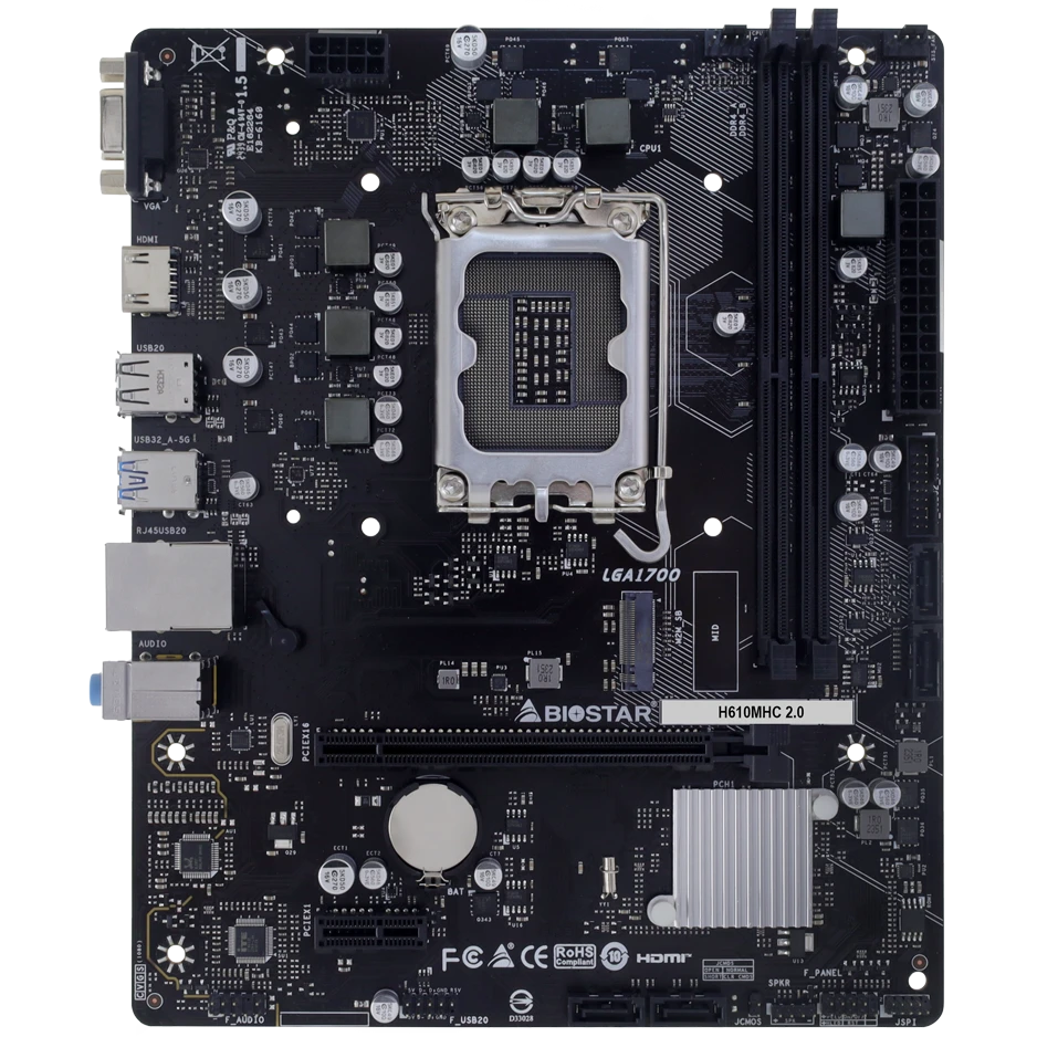 ПК Intel Core i3-14100 / NVIDIA RTX 3050 / 8 ГБ / SSD 256 ГБ