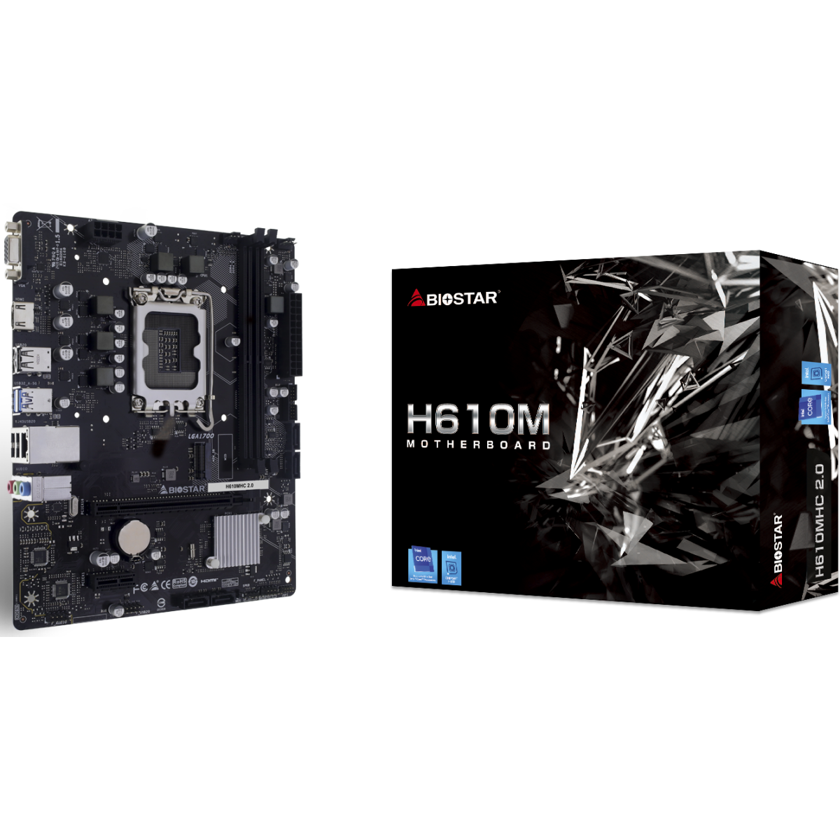 Материнская плата Biostar H610MHC 2.0 - фото 4