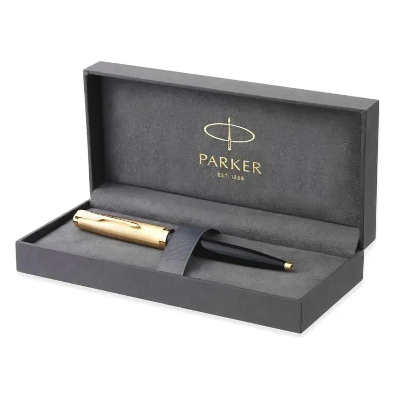 Ручка шариковая Parker 51 Premium Black GT M (2123513) - фото 6