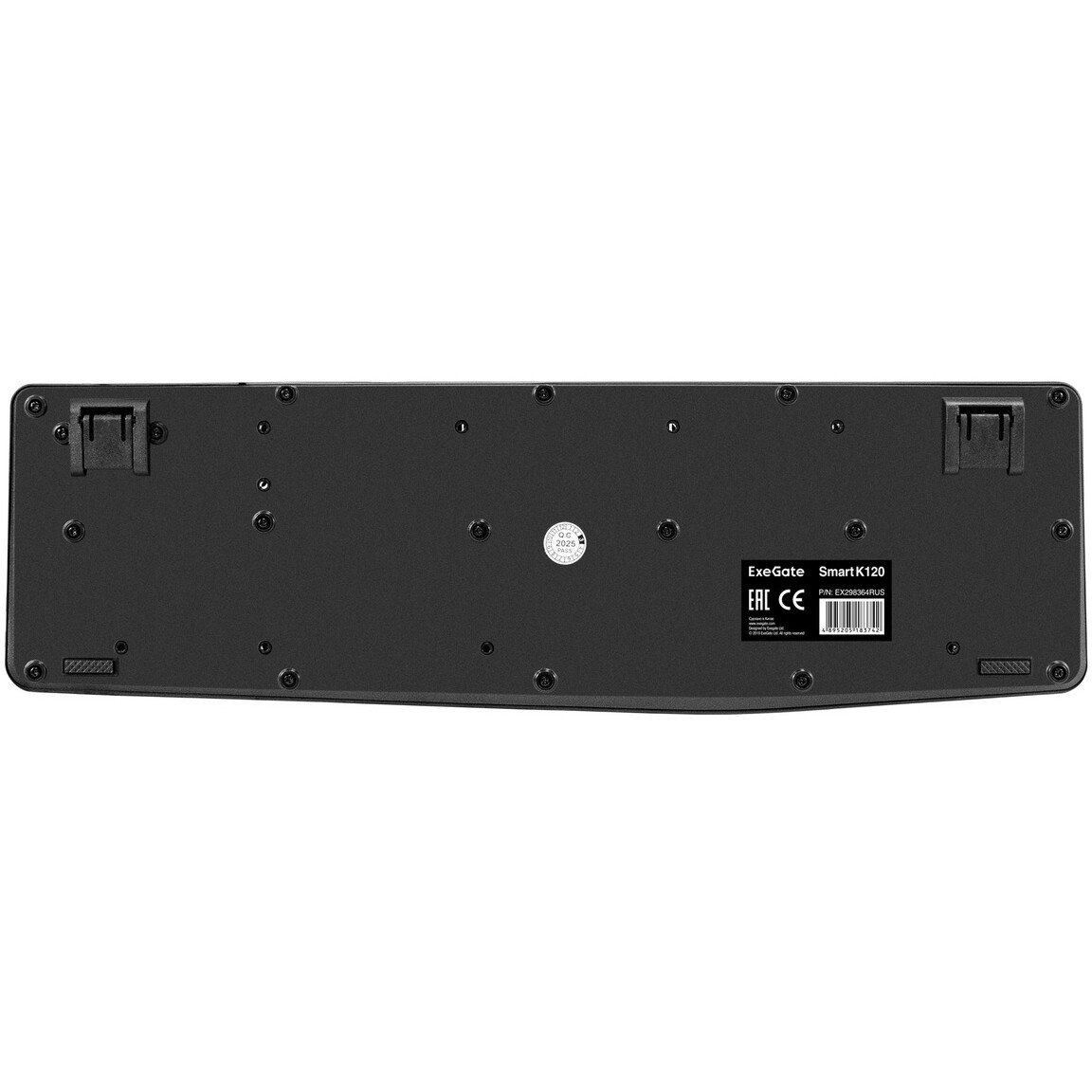 Клавиатура ExeGate Smart K120 Black - EX298364RUS - фото 2