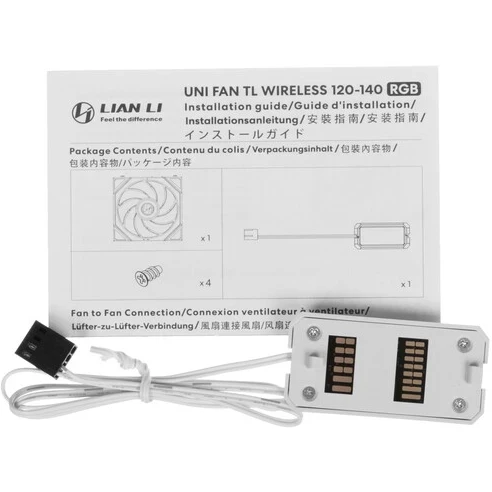 Вентилятор для корпуса Lian Li UNI Fan TL Wireless ARGB 120 White - G99.12TL1W1W.R0 - фото 4