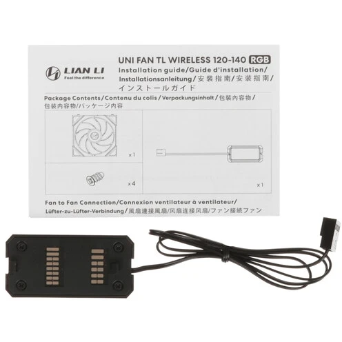 Вентилятор для корпуса Lian Li UNI Fan TL Wireless ARGB 120 Reverse Black - G99.12RTL1W1B.R0 - фото 7
