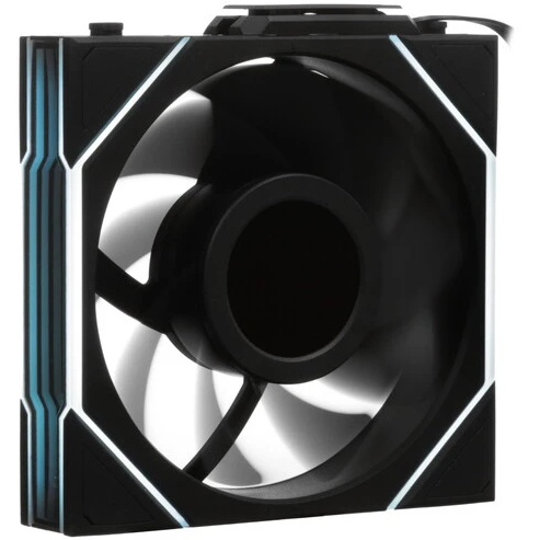 Вентилятор для корпуса Lian Li UNI Fan TL Wireless LCD 120 Reverse Blade Black