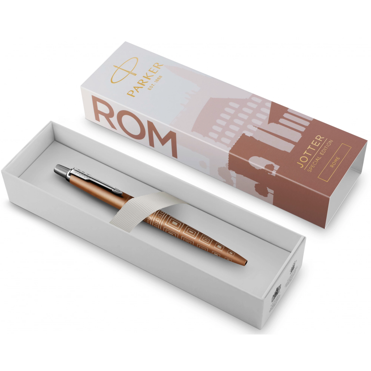 Ручка шариковая Parker Jotter Global Icons SE Rome K179 (2198197) - фото 3