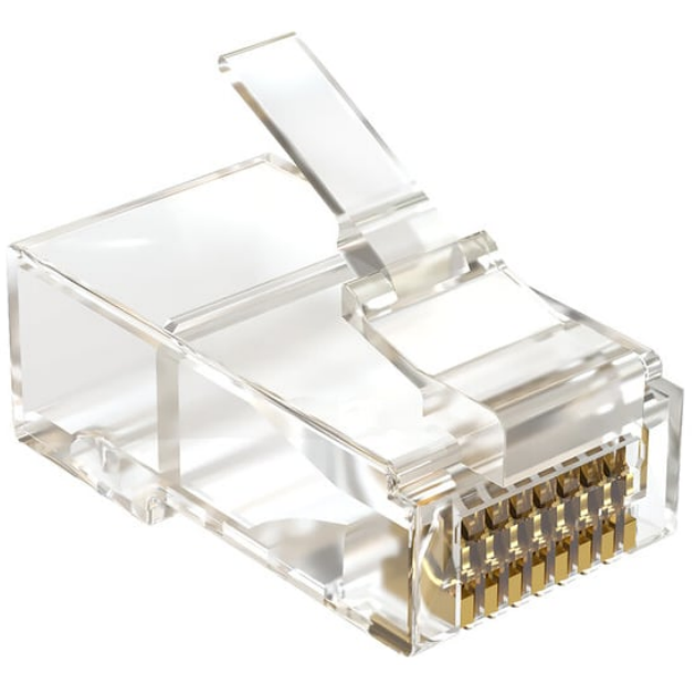 Коннектор RJ-45 SYSMATRIX PLUG 8P8C5EU.UW, 100 шт.