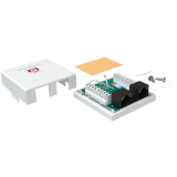 Розетка RJ-45 SYSMATRIX SB 25EU.WH