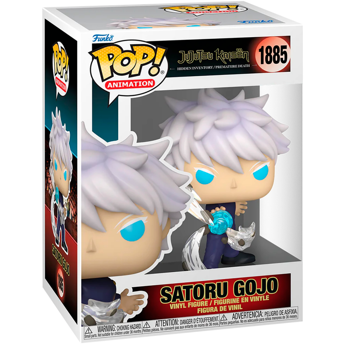 Фигурка Funko POP! Animation Jujutsu Kaisen Satoru Gojo (Hidden Inv) - 85326 - фото 2