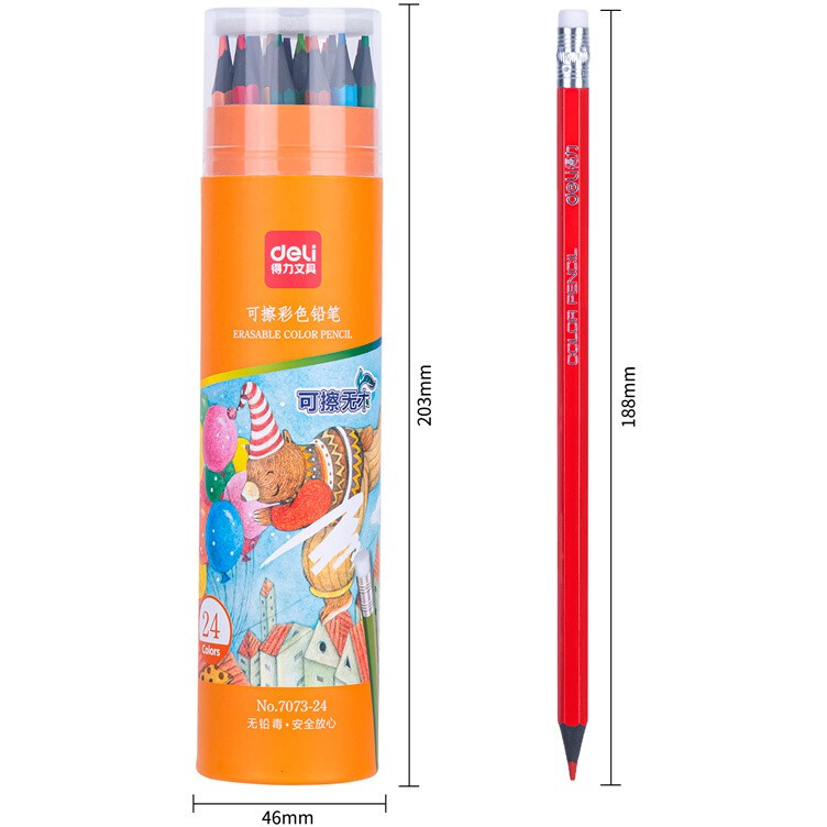 Набор карандашей Deli 7073-24 - фото 3