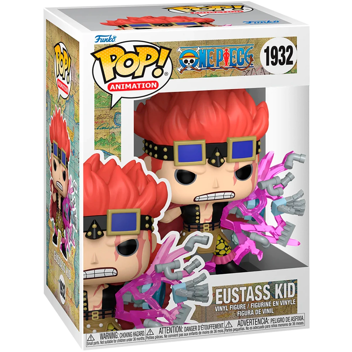 Фигурка Funko POP! Animation One Piece Eustass Kidd - 83807 - фото 2