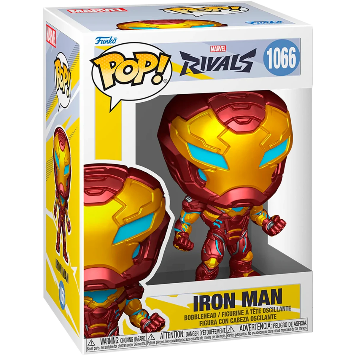 Фигурка Funko POP! Bobble Marvel Games Rivals Iron Man - 83993 - фото 2