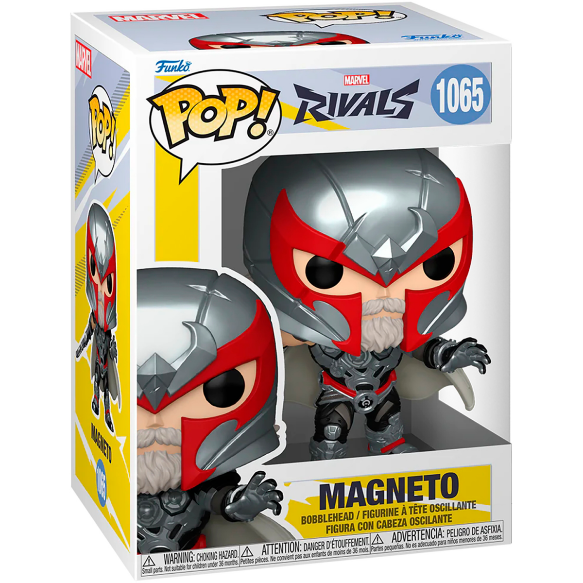 Фигурка Funko POP! Bobble Marvel Games Rivals Magneto - 83992 - фото 2