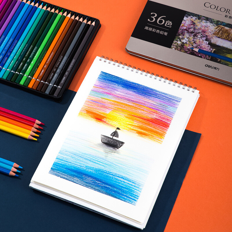 Набор карандашей Deli 6566 - фото 4