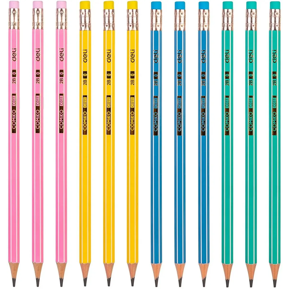 Набор карандашей Deli EC011-2B