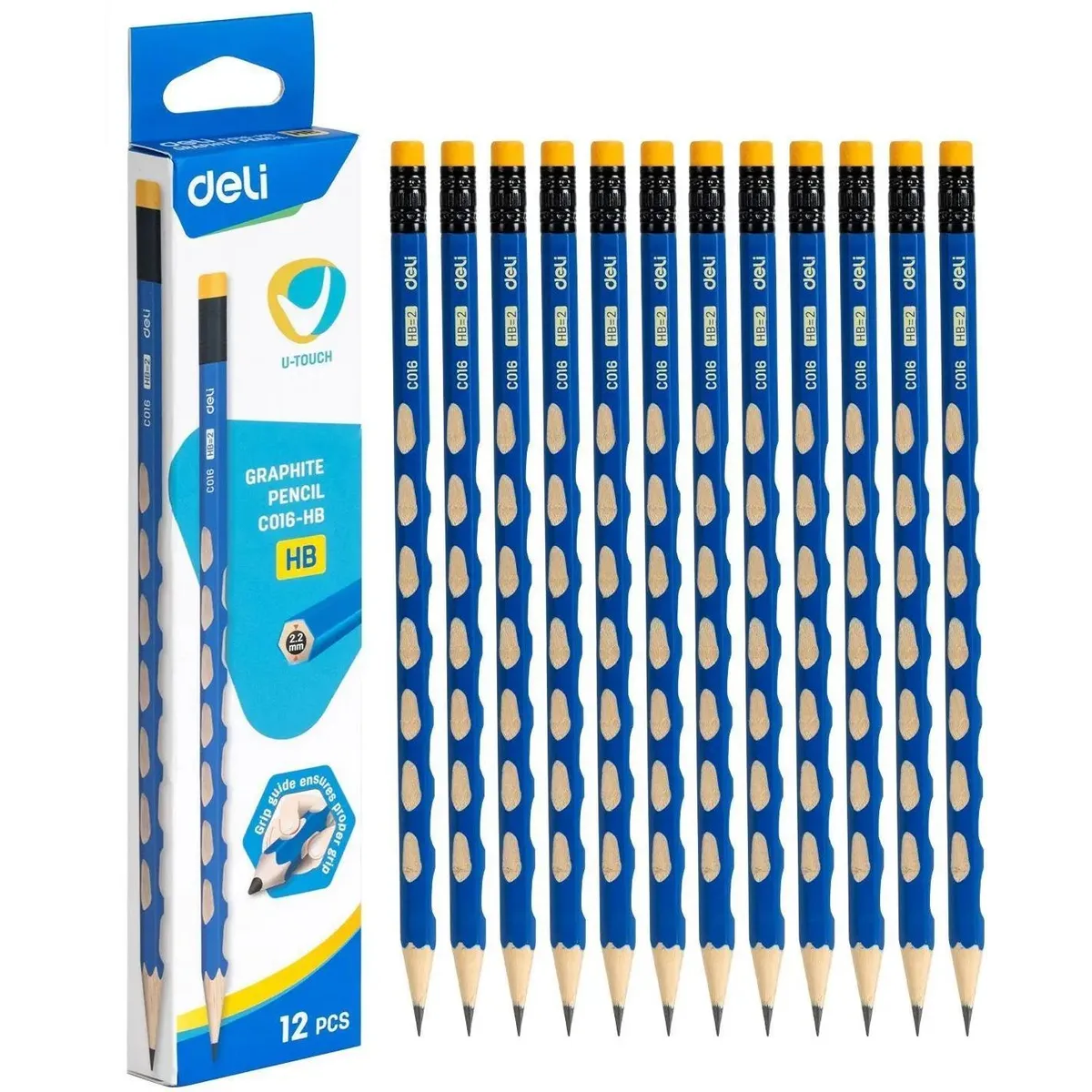 Набор карандашей Deli EC016-HB