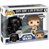 Фигурка Funko POP! Bobble Star Wars Darth Vader (Im Your Father) & Luke Skywalker (Noooooo!) (83594)