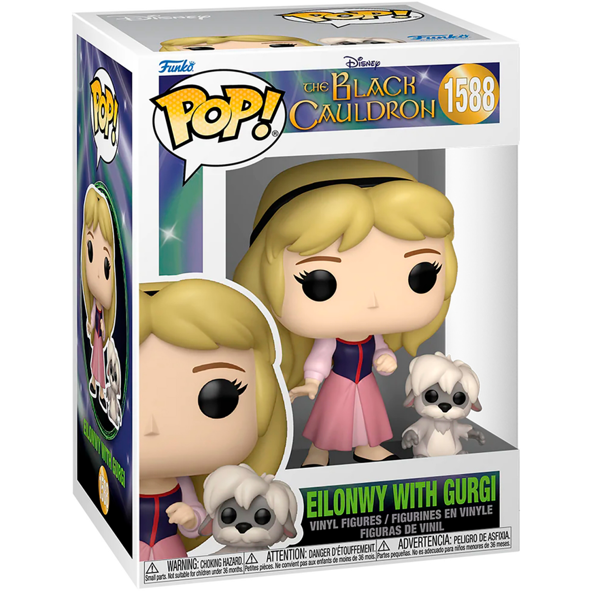 Фигурка Funko POP! Disney Black Cauldron Eilonwy with Gurgi - 83598 - фото 2
