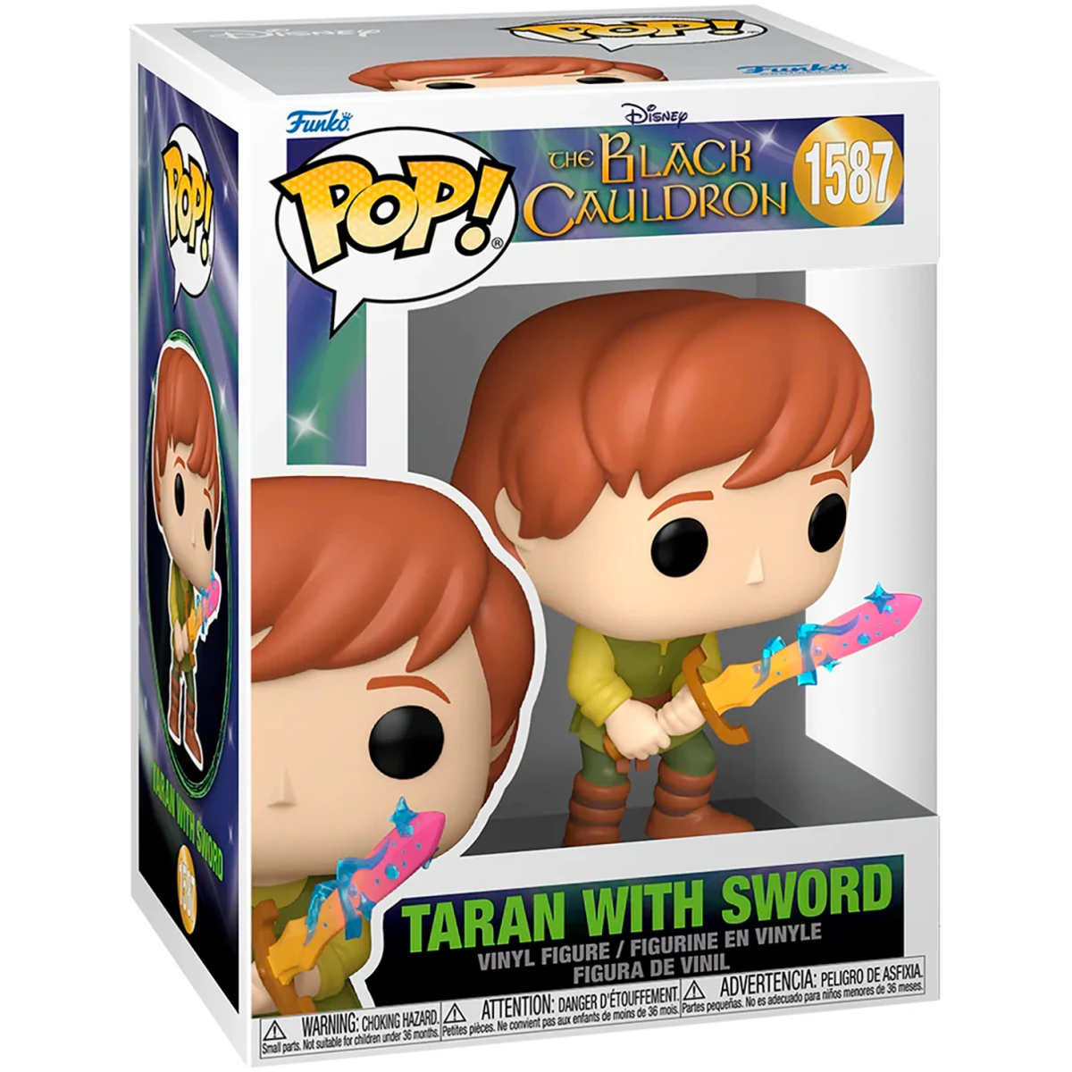 Фигурка Funko POP! Disney Black Cauldron Taran with Sword - 83597 - фото 2