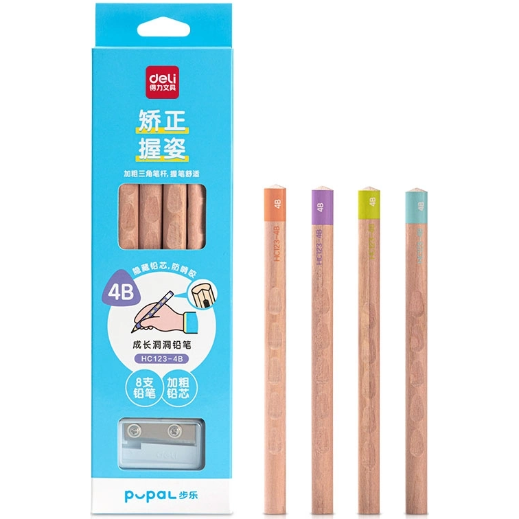 Набор карандашей Deli HC123-4B