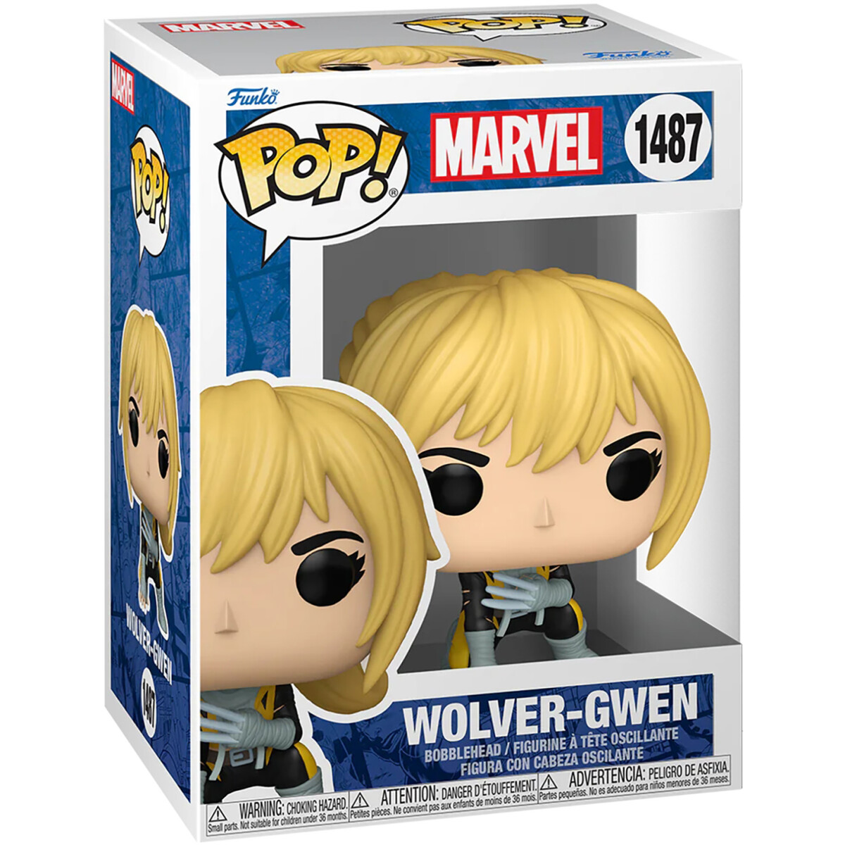 Фигурка Funko POP! Marvel Bobble Spider-Gwen Gwenverse Wolver-Gwen - 83725 - фото 2