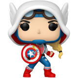 Фигурка Funko POP! Marvel Bobble Spider-Gwen Gwenverse Cap-Gwen (83724)