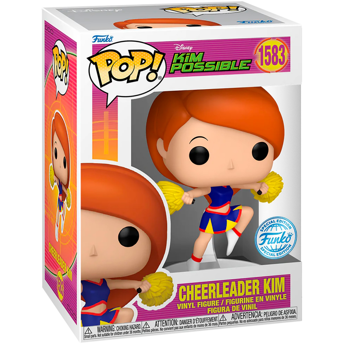 Фигурка Funko POP! Disney Kim Possible Cheerleader Kim - 84942 - фото 2