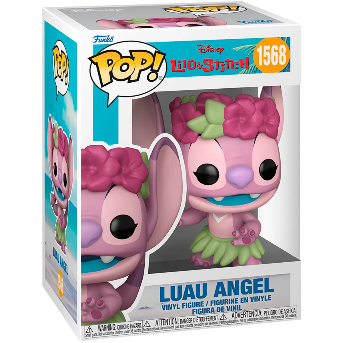 Фигурка Funko POP! Disney Lilo & Stitch Luau Angel - 86274 - фото 2
