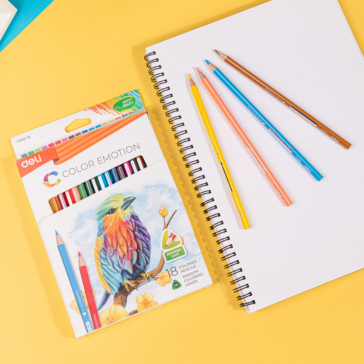 Набор карандашей Deli EC00210 - фото 7