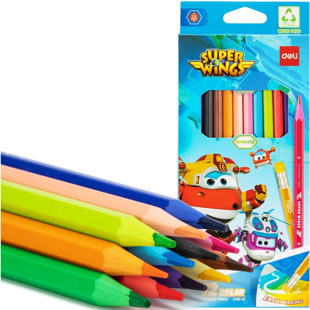Набор карандашей Deli EC126-12