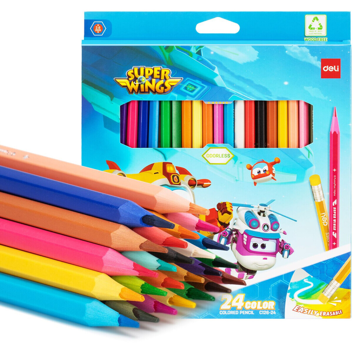 Набор карандашей Deli EC126-24
