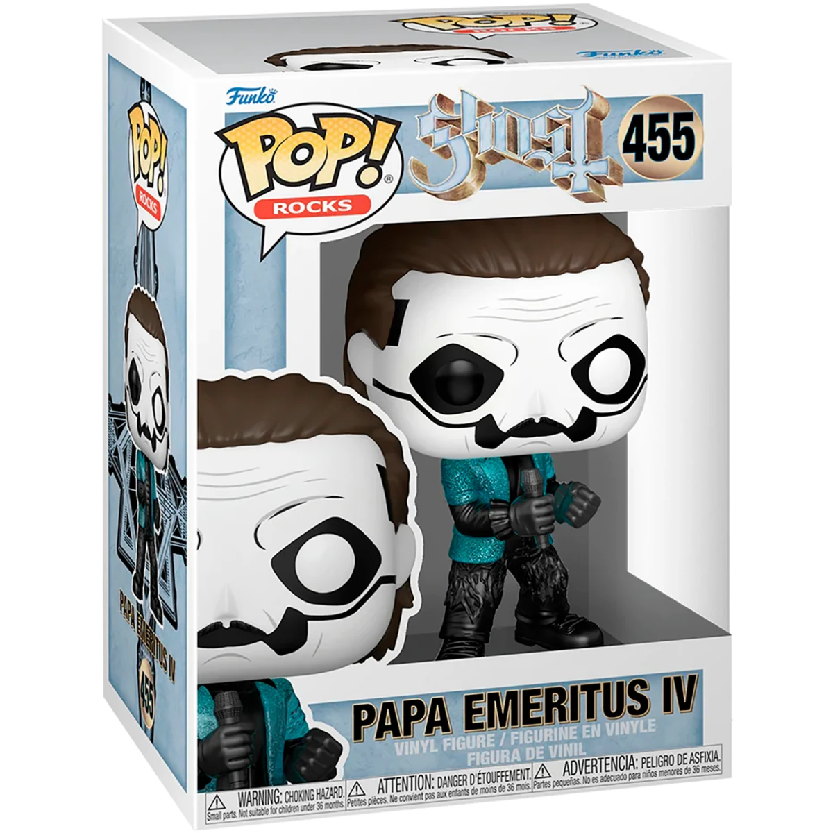 Фигурка Funko POP! Rocks Ghost Papa Emeritus IV "Glam" - 83837 - фото 2