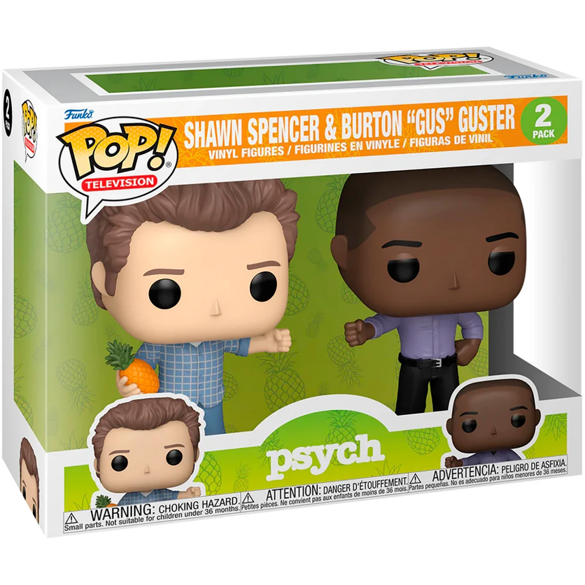 Фигурка Funko POP! TV Psych Shawn Spencer & Burton "Gus" Guster - 83972 - фото 2