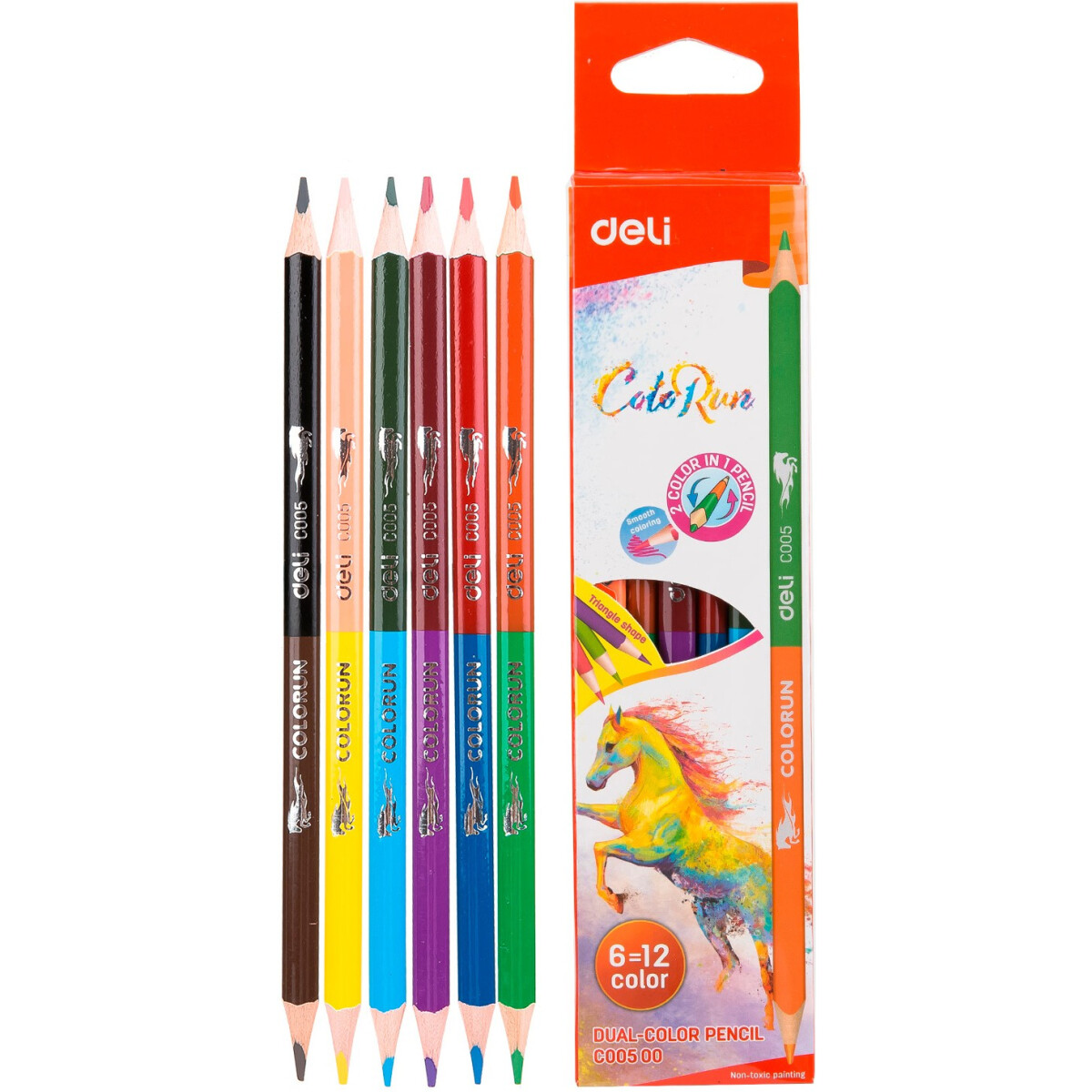 Набор карандашей Deli EC00500 - фото 2