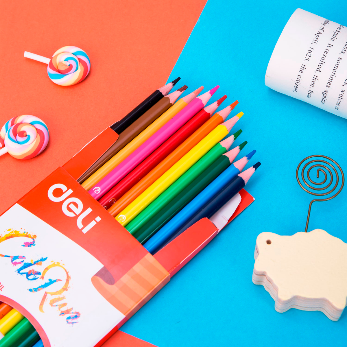 Набор карандашей Deli EC00100 - фото 3