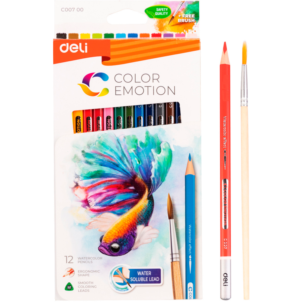 Набор карандашей Deli EC00700 - фото 3