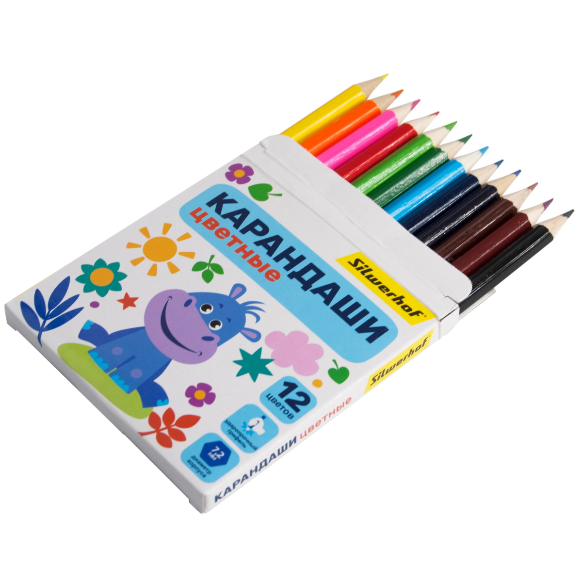 Набор карандашей Silwerhof 1548972 - фото 4